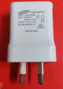 Original Samsung Overseas Travel Charger (5V 1A) |
