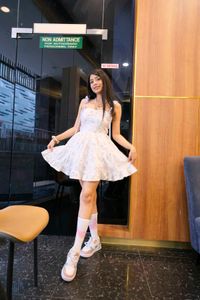 Cute Floral Print flowy Dress