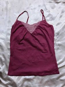 Maroon Cami Top