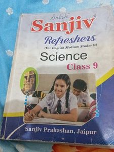 Sanjiv Refreshers Science Class 9 Book