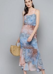 Tie-Dye Maxi Slip Dress