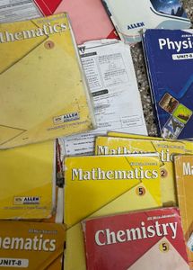 ALLEN Physics &amp; Math &amp; chemistryStudy Books