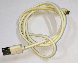 Combo Black &amp; white 14 Connector Flat pin &amp; Charge