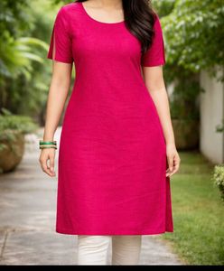 Vibrant Pink Kurta for Women