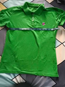 Bright Green Collared Polo t-Shirt