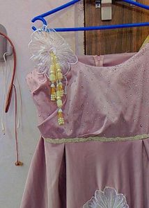full flare heavy party wear gown