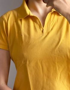 Yellow Polo T-Shirt