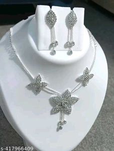 Stunning CZ Stone Jewellery Set