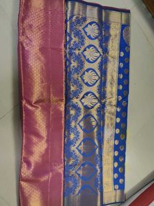 Royal Blue Banarasi Silk Saree
