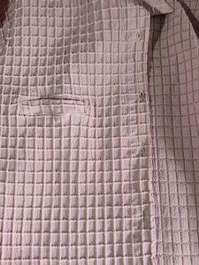 Pink Textured Collared Shirt