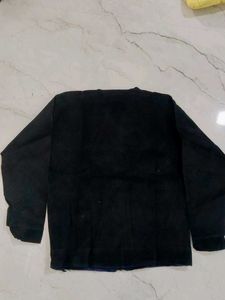 Men's Black &amp; Tan Zip-Up Jacket