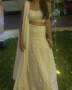 Lehenga Choli White