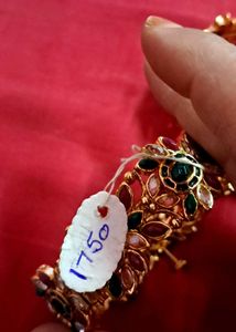 🎀🎀Gold Plated Kundan Patla set with pench