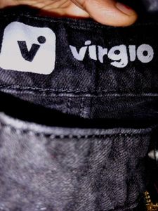 Black Lightning Bolt Jeans