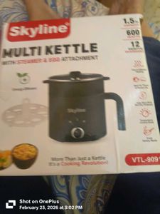 Skyline Multi Kettle - Steamer &amp; Egg Attachment
