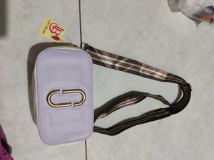 Stylish Lavender Crossbody Bag