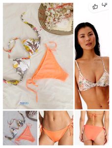 Tropical Print Bikini Set