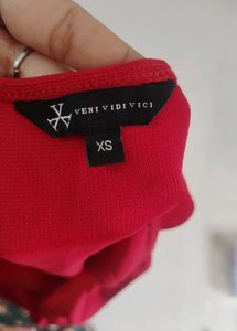 Red Cropped Top &amp; Trouser