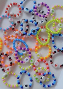Cute Beaded Rings Set