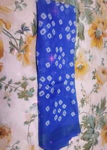 Blue Saree