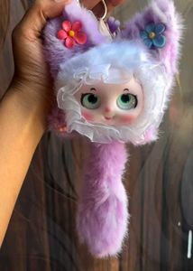 Kawaii Plush Doll Keychain