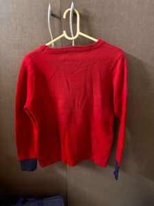 cute Red Owl Sweater