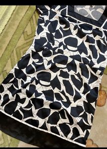 Elegent Satin Fabric Dress