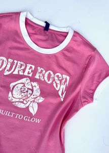 Pink 'Pure Rose' Graphic Tee