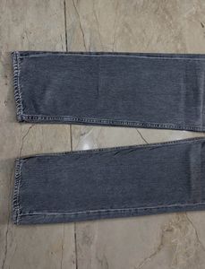 H&amp;M Grey Straight Jeans