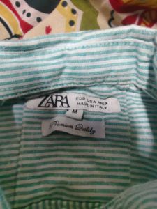 Striped Casual Shirt size-30
