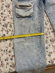 Wide Leg Jeans with Pockets