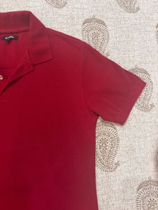 Men's Red Polo T-Shirt