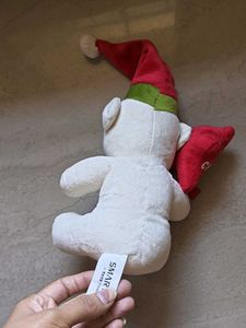 Christmas Teddy Bear with Star stick