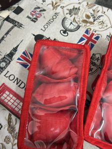 Red Accessory Organizer