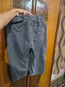Men's Grey Cargo Shorts
