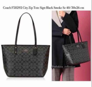 Coach City Zip Tote Bag