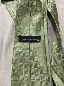 Elegant Sage Green Textured Tie