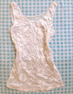 Vintage Floral Lace top