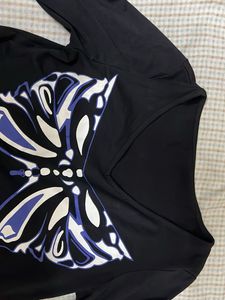 Butterfly Graphic Long Sleeve Top