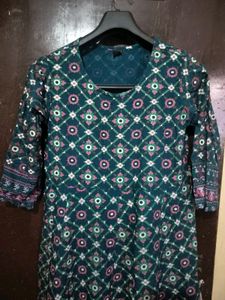 Mehendi Green Multi Colour Suit