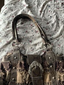 Guess Inspired studded shoulder bag