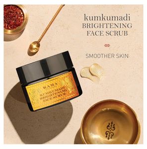 KAMA AYURVEDA KUMKUMADI BRIGHTENING FACE SCRUB 8G
