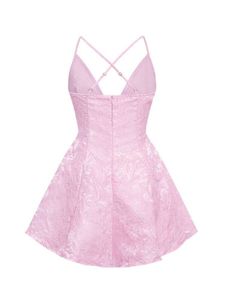 Pretty Pink Fit and Flare Dress