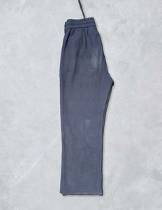 Corduroy-Texture Relaxed Fit Trousers