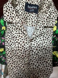 Men's Sleepwear Set Leapoard print waist 32