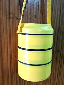 Yellow Stackable Lunch Box