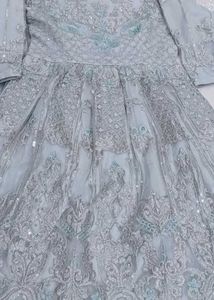 Exquisite Blue Embroidered Lehenga Choli