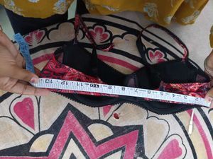 Paisley Print Balconette Bra