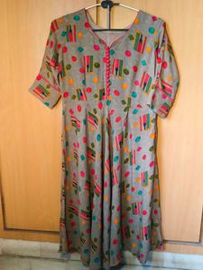 Vibrant Printed Kurta for Women