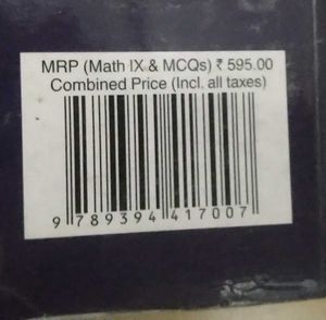 RD Sharma Maths Books for Class IX